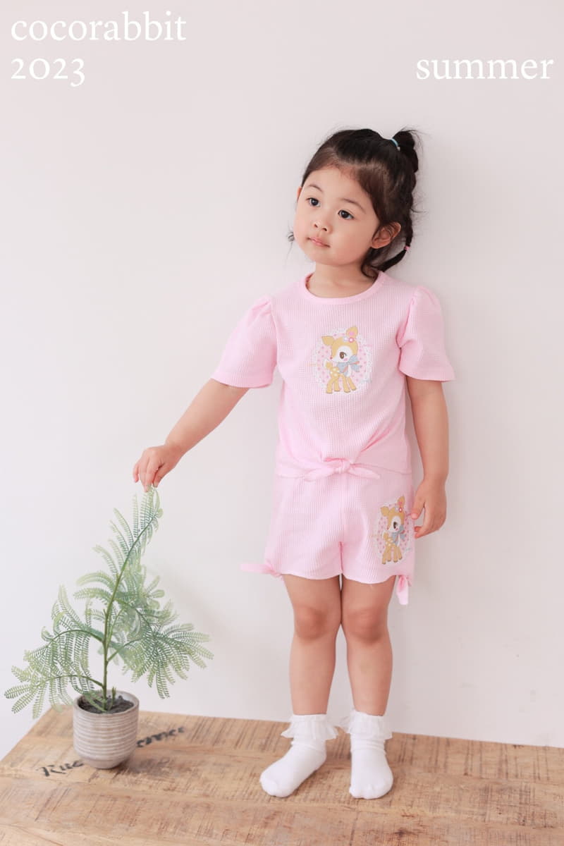 Coco Rabbit - Korean Children Fashion - #fashionkids - Dear Top Bottom Set - 6