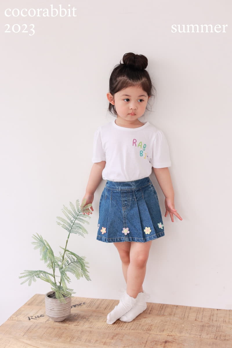 Coco Rabbit - Korean Children Fashion - #kidsshorts - Bubble Rabbit Tee - 6