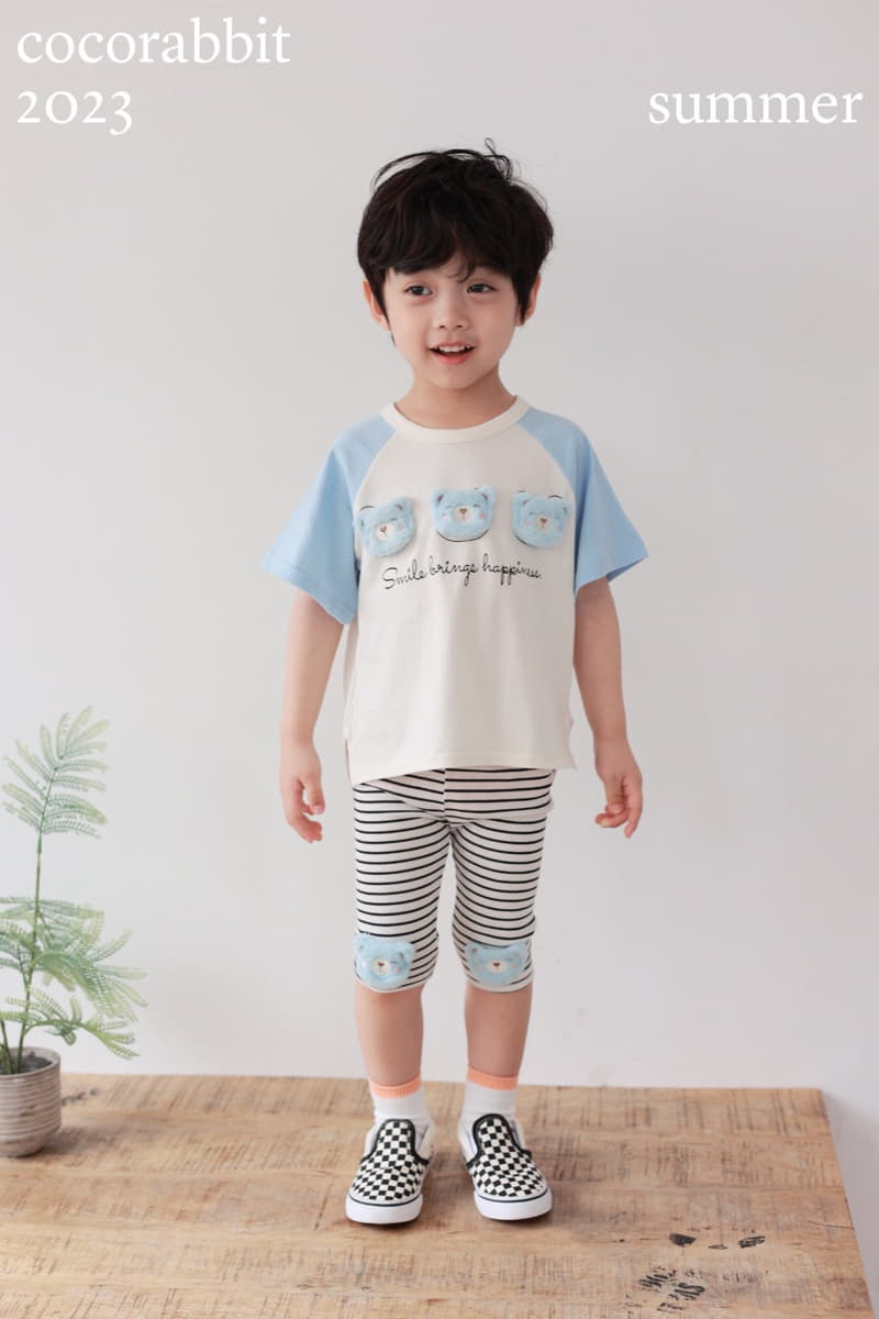 Coco Rabbit - Korean Children Fashion - #fashionkids - Ragaln Bear Tee - 4