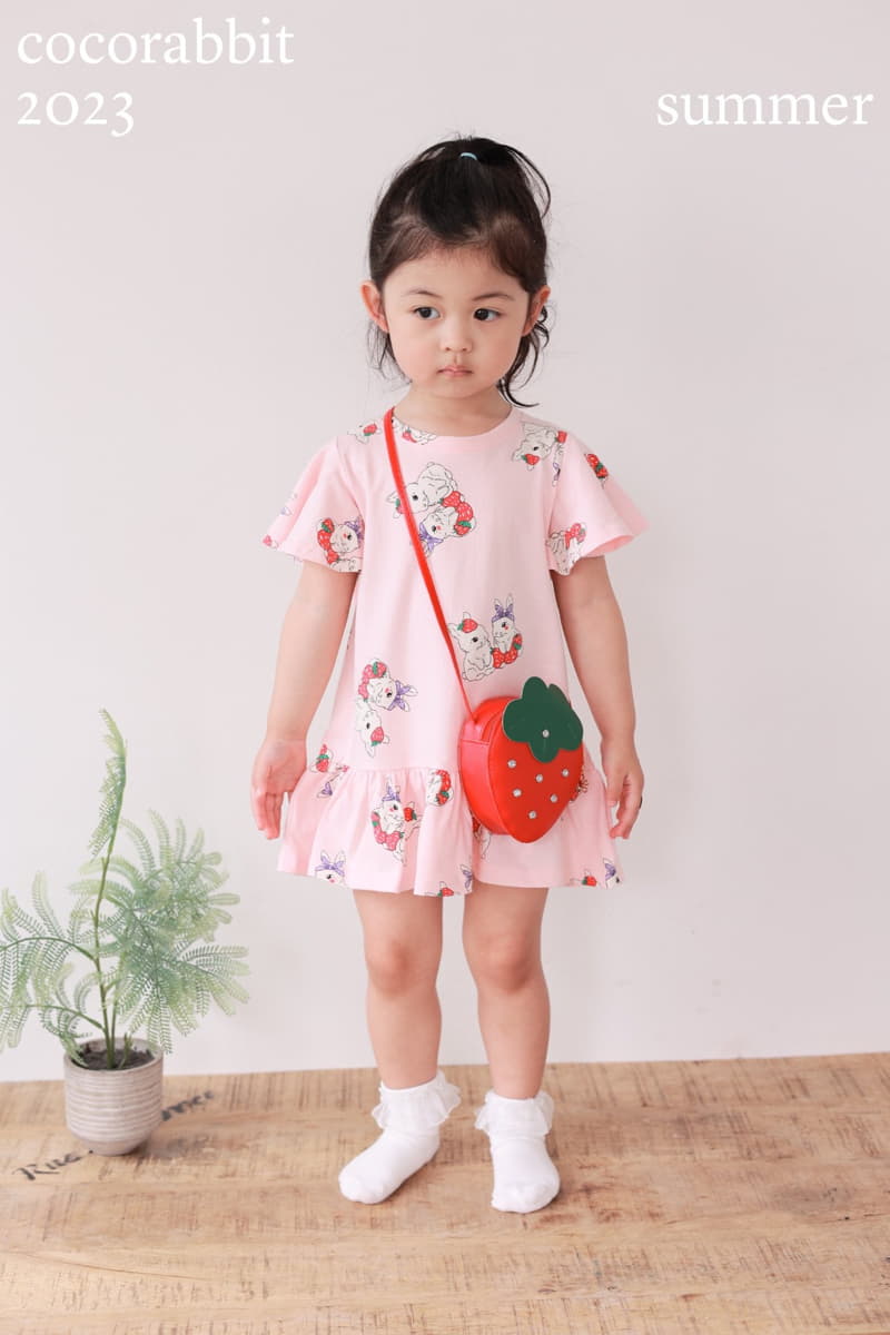 Coco Rabbit - Korean Children Fashion - #kidsstore - Twin Rabbit Ears One-piece - 2