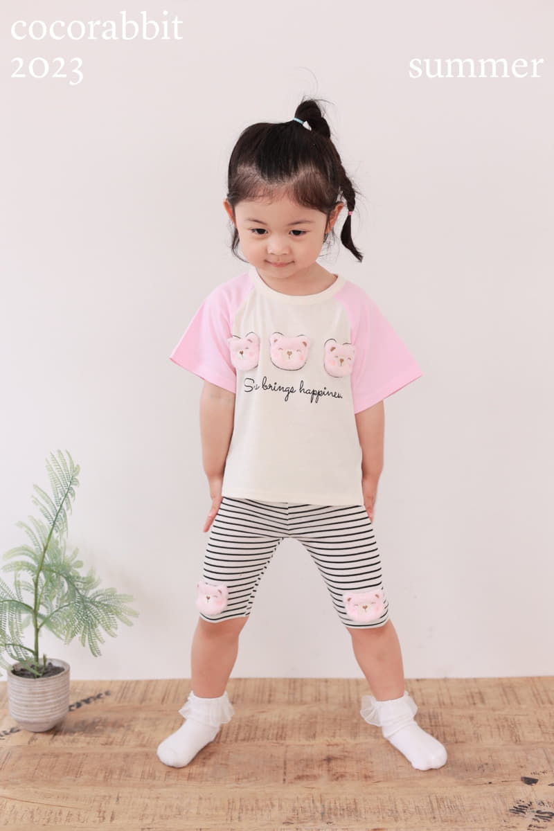 Coco Rabbit - Korean Children Fashion - #kidzfashiontrend - Ragaln Bear Tee - 6
