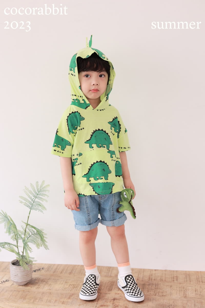 Coco Rabbit - Korean Children Fashion - #littlefashionista - Dino Slit Jeans - 5
