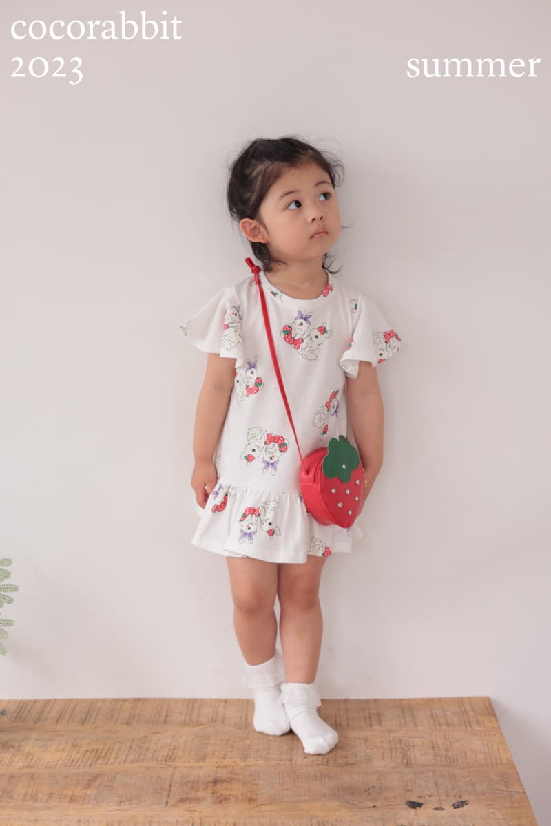 Coco Rabbit - Korean Children Fashion - #littlefashionista - Twin Rabbit Ears One-piece - 5