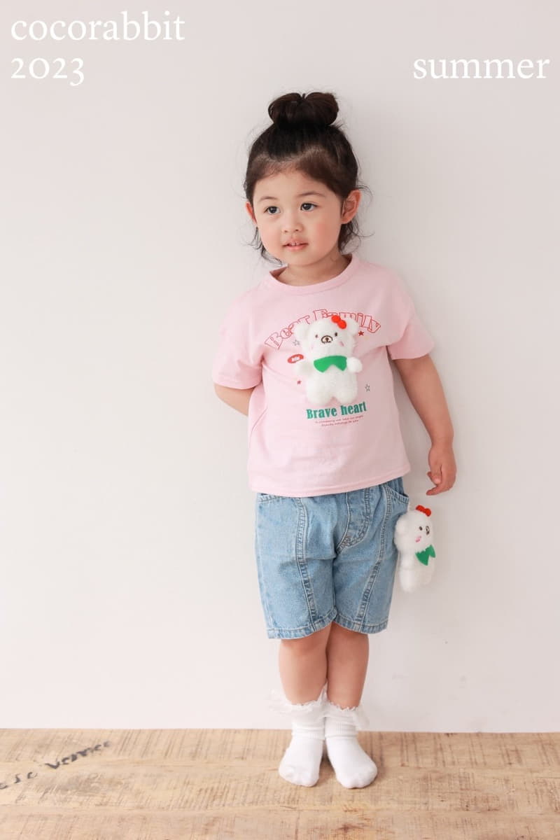 Coco Rabbit - Korean Children Fashion - #magicofchildhood - Family Bear Doll Tee - 2