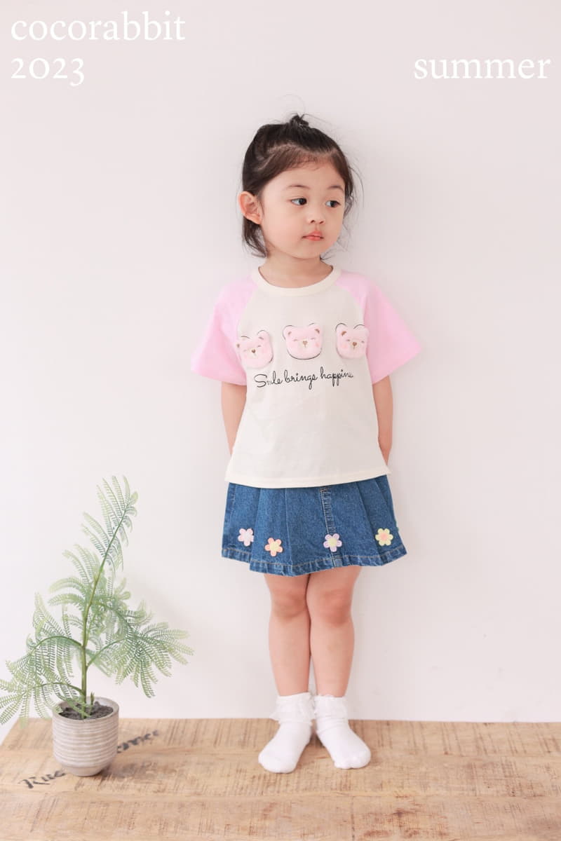 Coco Rabbit - Korean Children Fashion - #magicofchildhood - Ragaln Bear Tee - 9