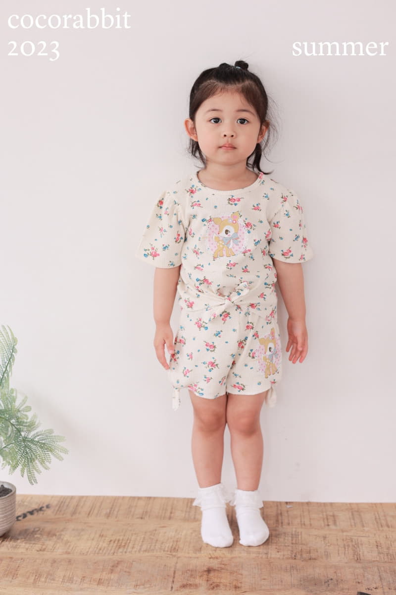Coco Rabbit - Korean Children Fashion - #magicofchildhood - Deer Top Bottom Set - 9