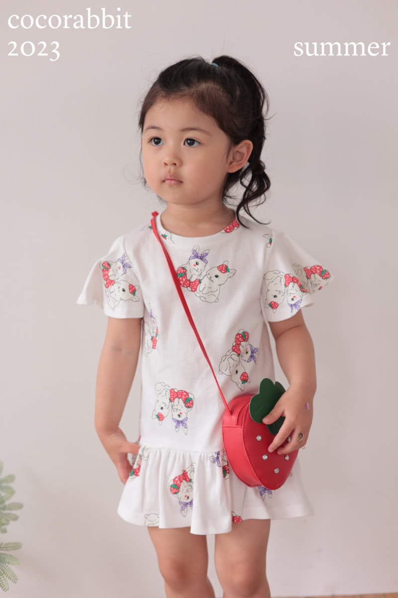 Coco Rabbit - Korean Children Fashion - #minifashionista - Twin Rabbit Ears One-piece - 7