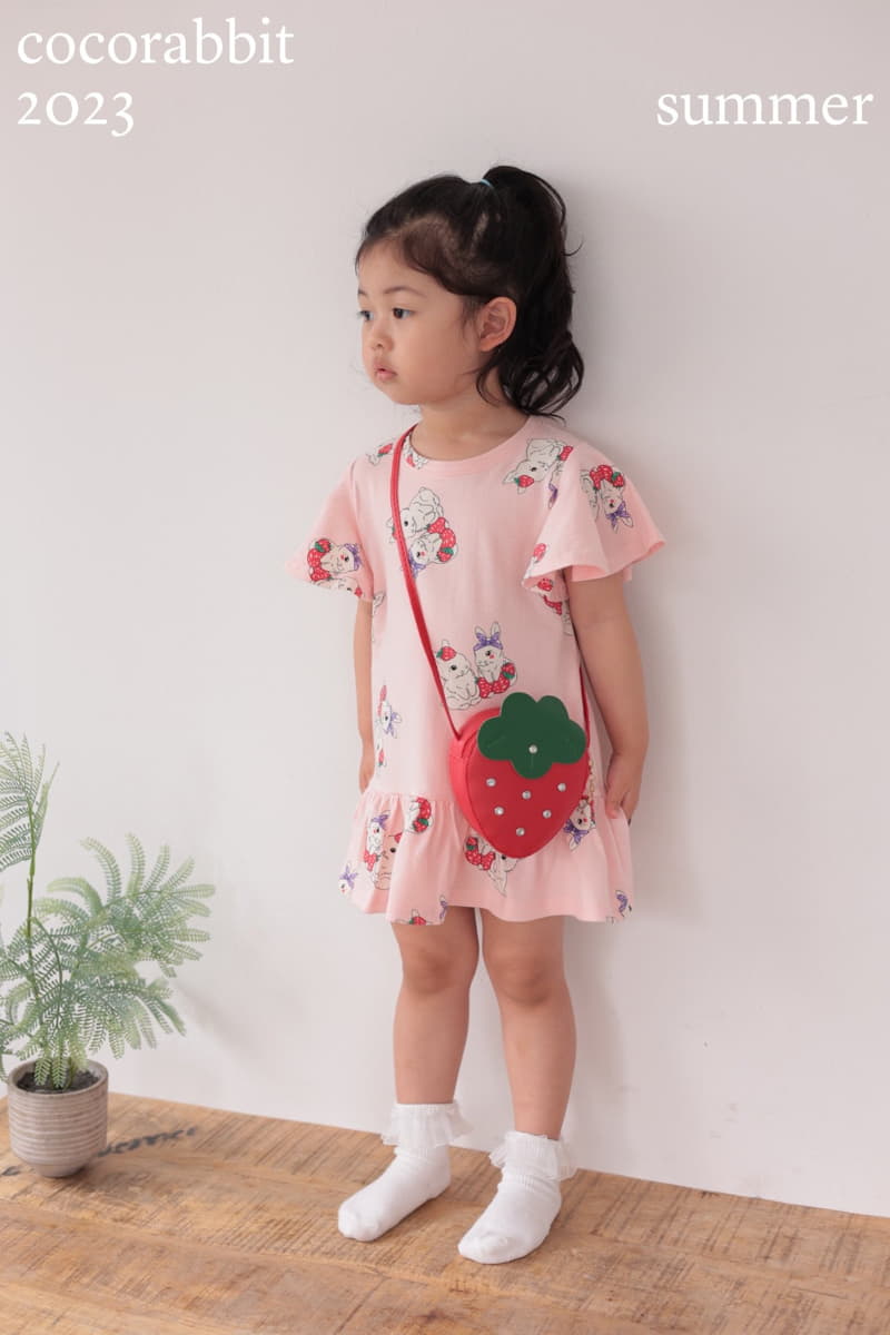 Coco Rabbit - Korean Children Fashion - #stylishchildhood - Twin Rabbit Ears One-piece - 11