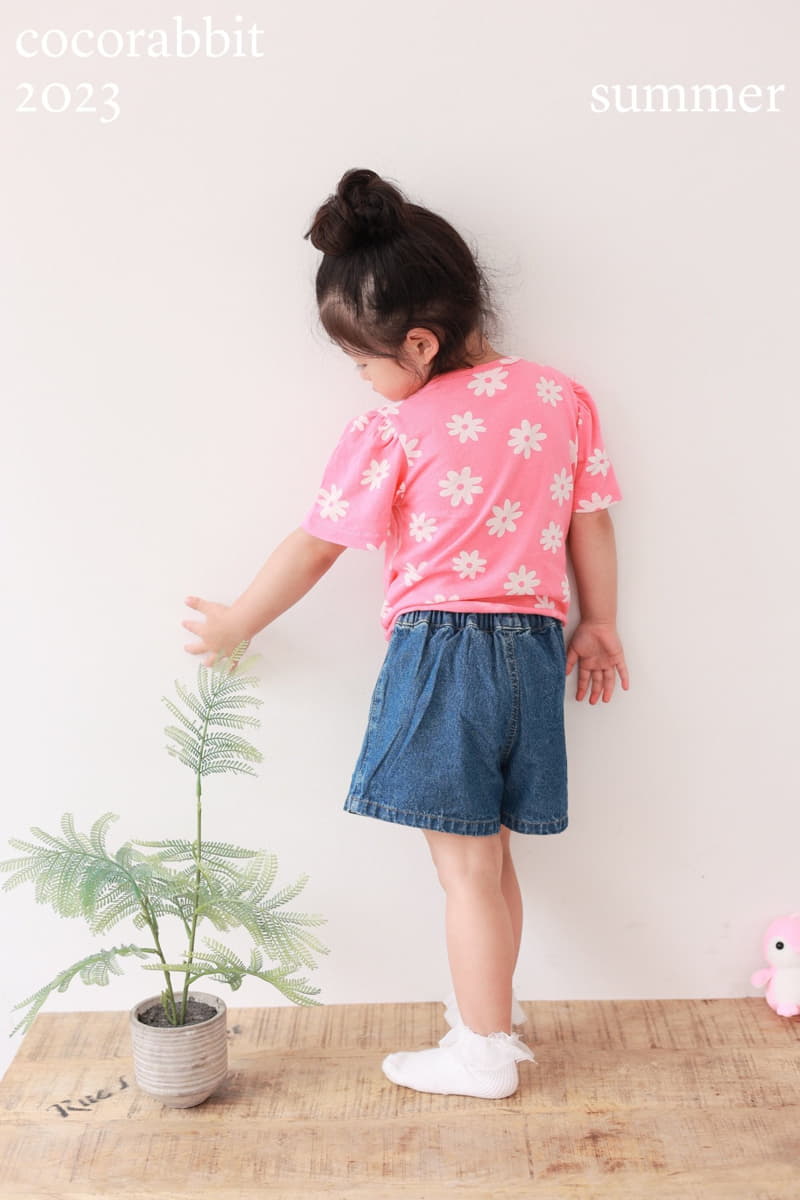 Coco Rabbit - Korean Children Fashion - #todddlerfashion - Daisy Ribbon Tee
