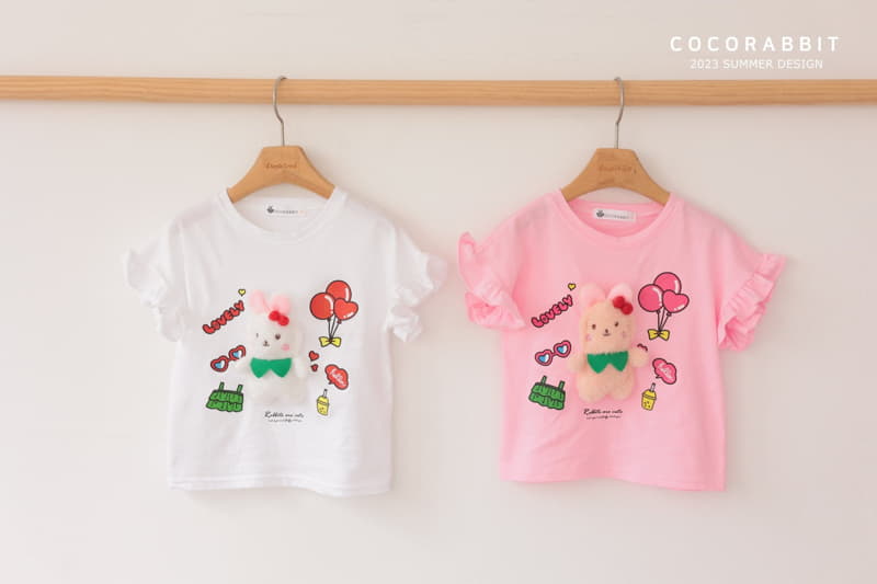 Coco Rabbit - Korean Children Fashion - #todddlerfashion - Balloon Rabbit Doll Tee - 7