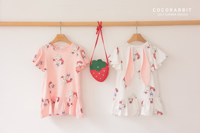 Coco Rabbit - Korean Children Fashion - #toddlerclothing - Twin Rabbit Ears One-piece - 10