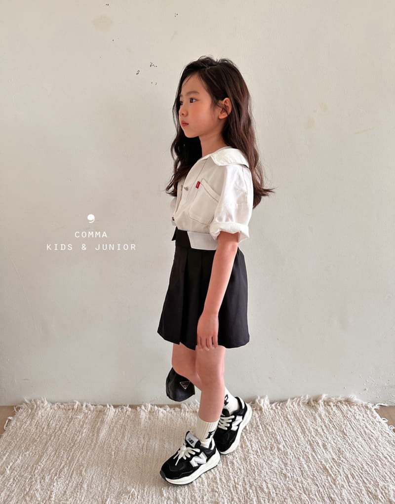 Comma - Korean Children Fashion - #childofig - Label Shirt - 3