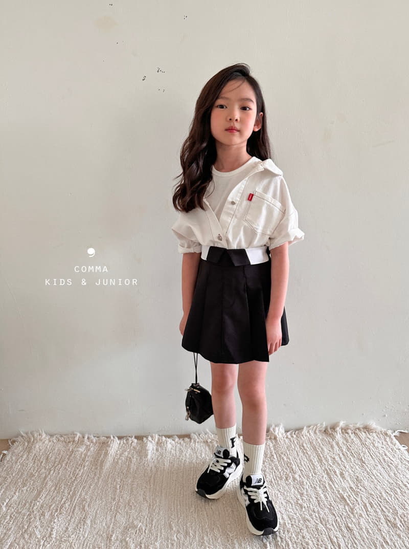 Comma - Korean Children Fashion - #childofig - Label Shirt - 4