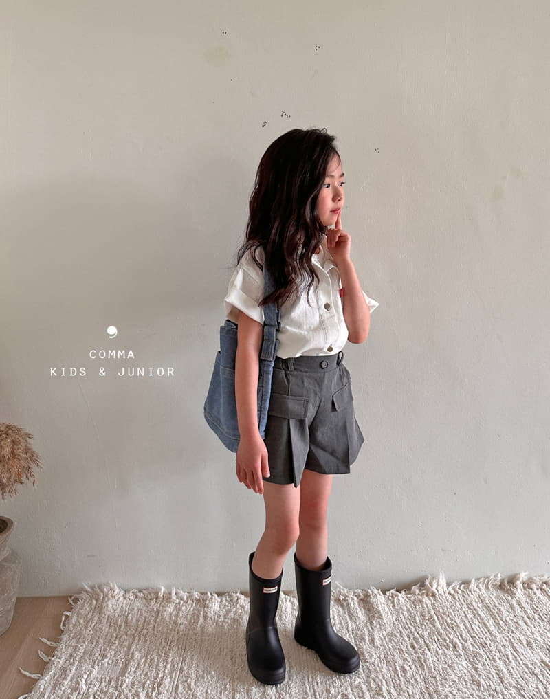Comma - Korean Children Fashion - #discoveringself - Label Shirt - 6
