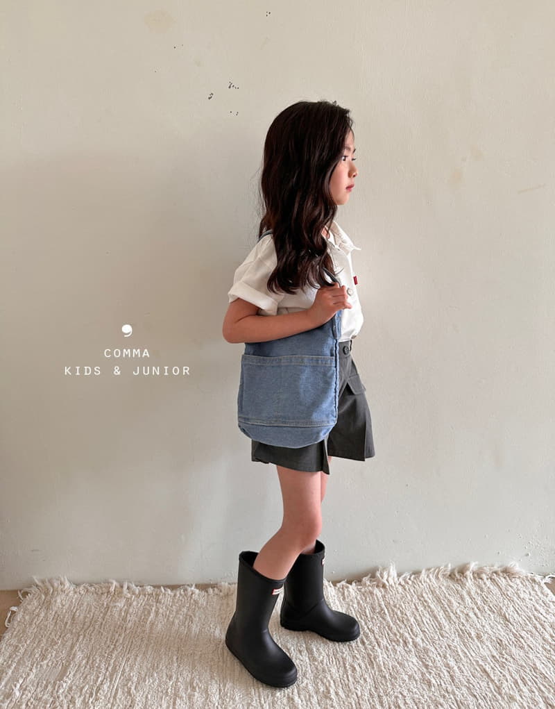 Comma - Korean Children Fashion - #fashionkids - Label Shirt - 7