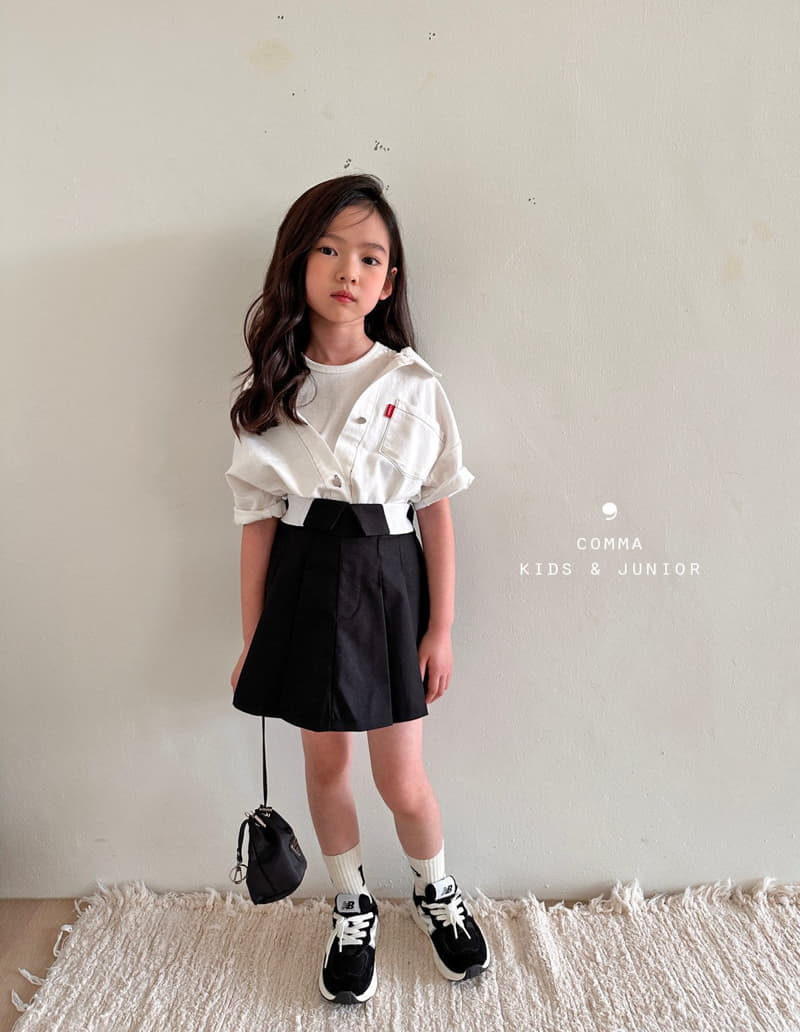 Comma - Korean Children Fashion - #stylishchildhood - Label Shirt - 2