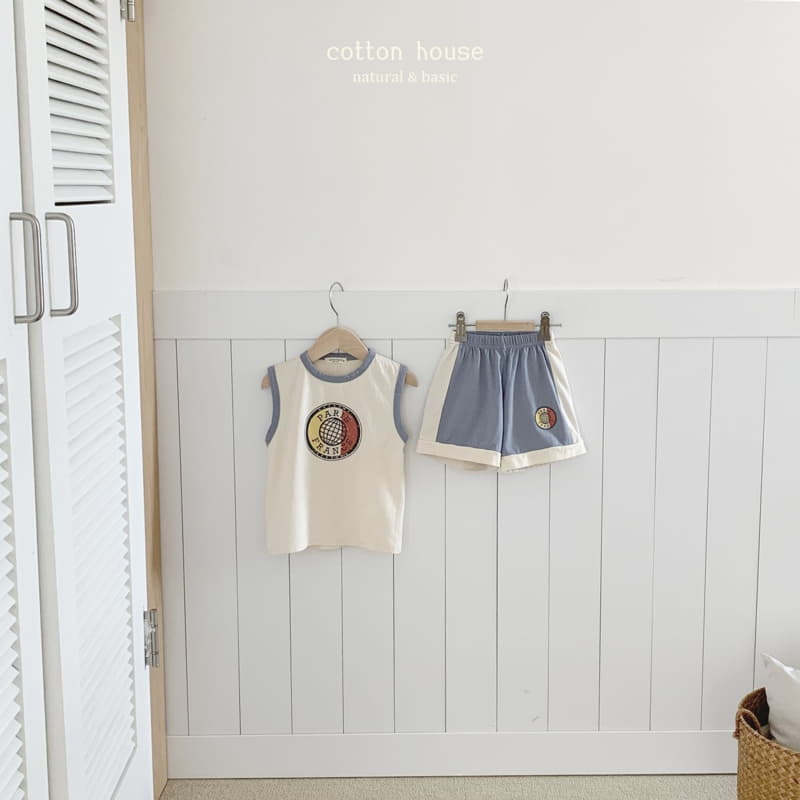 Cotton House - Korean Children Fashion - #Kfashion4kids - Paris Sleeveless Set-up - 7