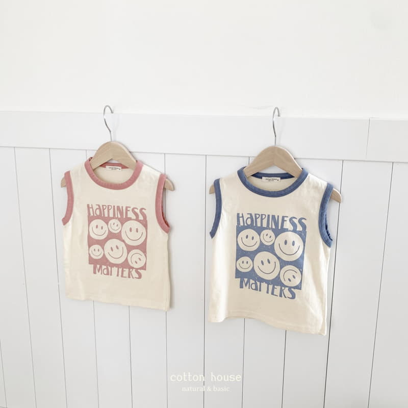 Cotton House - Korean Children Fashion - #Kfashion4kids - Happiness Sleeveless - 5