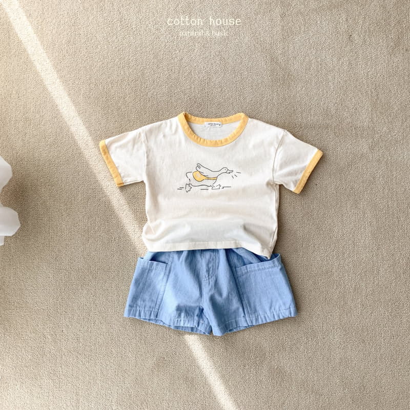 Cotton House - Korean Children Fashion - #childrensboutique - Hazzi Denim Shorts - 10