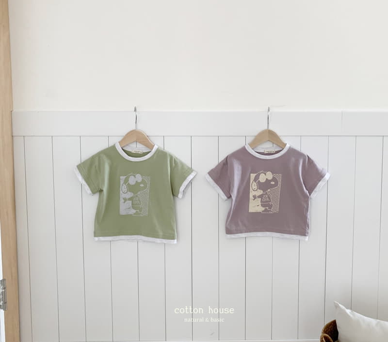 Cotton House - Korean Children Fashion - #littlefashionista - Snop Tee