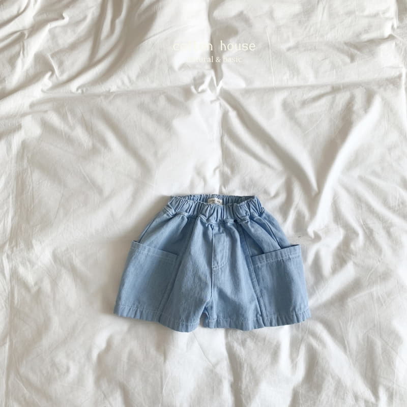 Cotton House - Korean Children Fashion - #magicofchildhood - Hazzi Denim Shorts - 4
