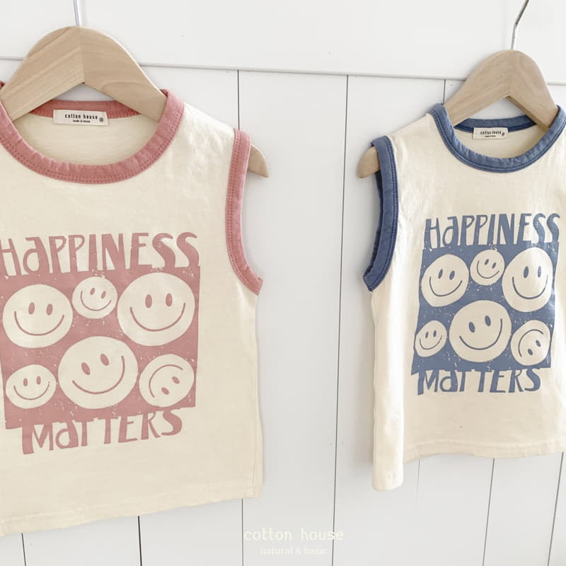 Cotton House - Korean Children Fashion - #minifashionista - Happiness Sleeveless - 8