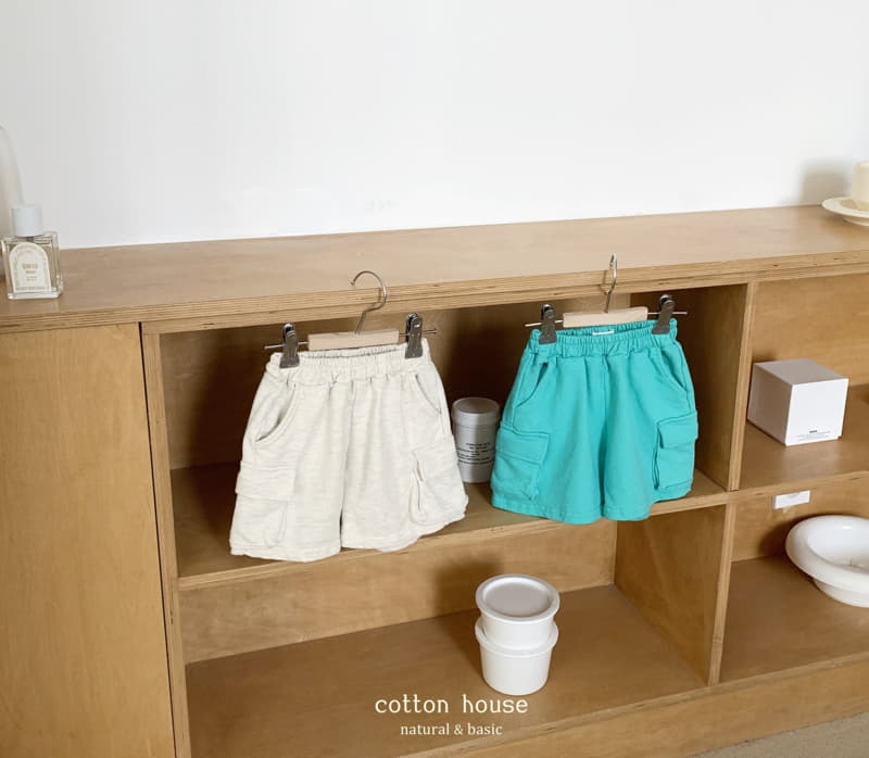 Cotton House - Korean Children Fashion - #todddlerfashion - Cargo Shorts - 8