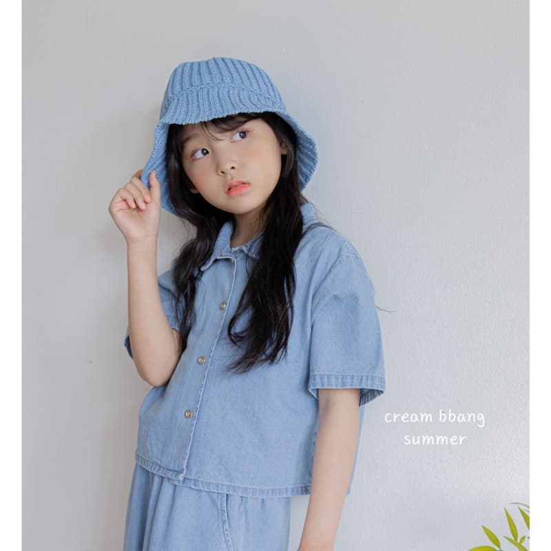 Cream Bbang - Korean Children Fashion - #kidzfashiontrend - Ice Denim Pants - 4