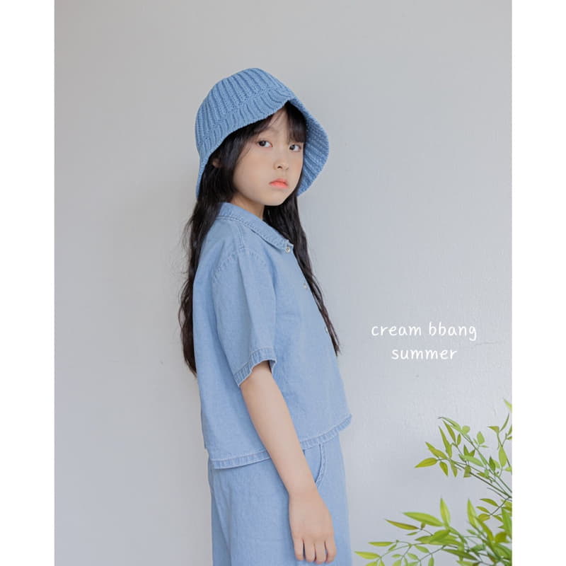Cream Bbang - Korean Children Fashion - #minifashionista - Ice Denim Pants - 7