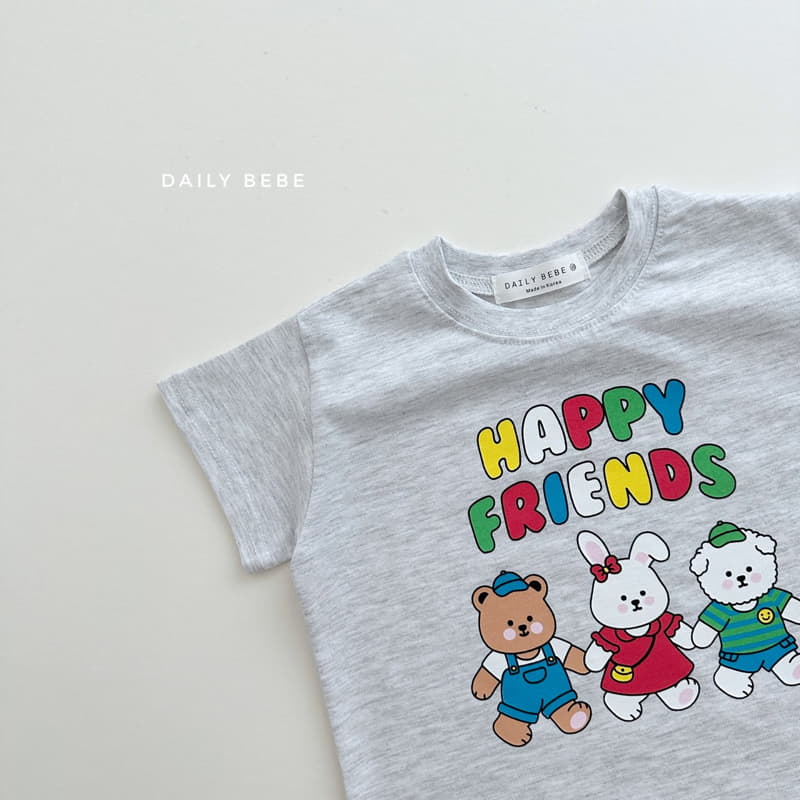 Daily Bebe - Korean Children Fashion - #Kfashion4kids - Happy Prince Top Bottom Set - 8