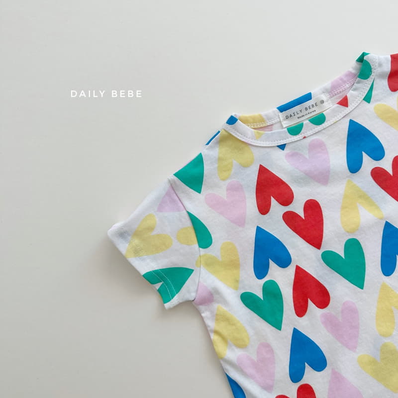 Daily Bebe - Korean Children Fashion - #childofig - Pattern Tee - 12