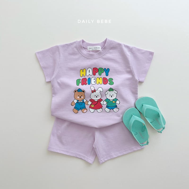 Daily Bebe - Korean Children Fashion - #childrensboutique - Happy Prince Top Bottom Set