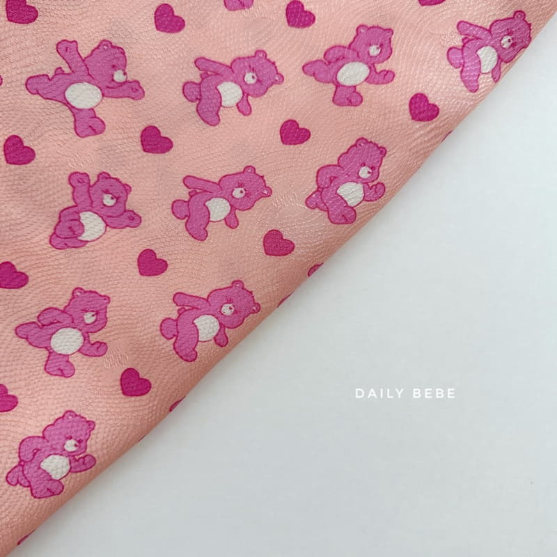 Daily Bebe - Korean Children Fashion - #designkidswear - Ingun Top Bottom Set - 2