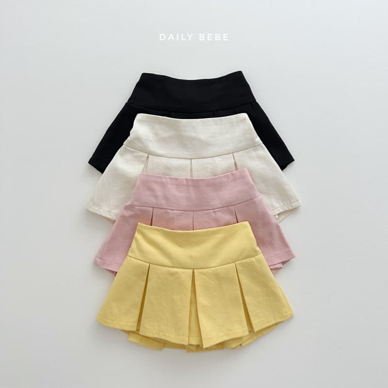 Daily Bebe - Korean Children Fashion - #kidsshorts - Wrinkle Skirt