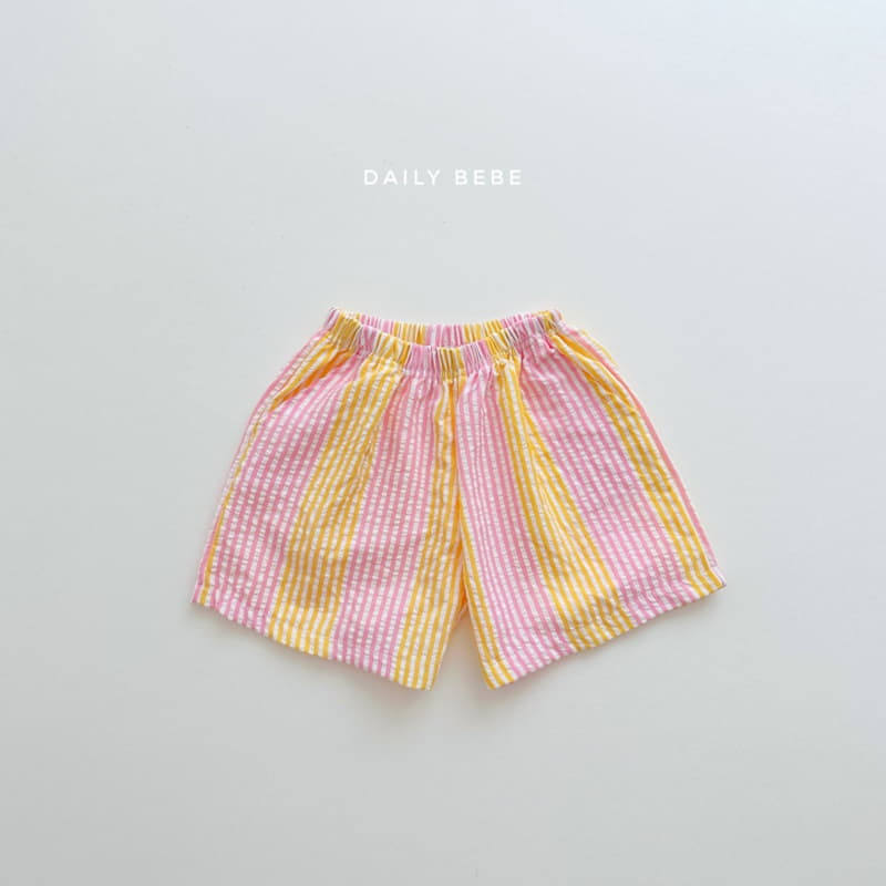 Daily Bebe - Korean Children Fashion - #fashionkids - Jijimi Stripes Top Bottom Set - 4