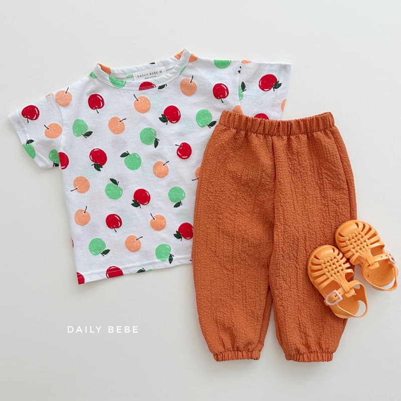 Daily Bebe - Korean Children Fashion - #kidsstore - Pattern Tee - 5