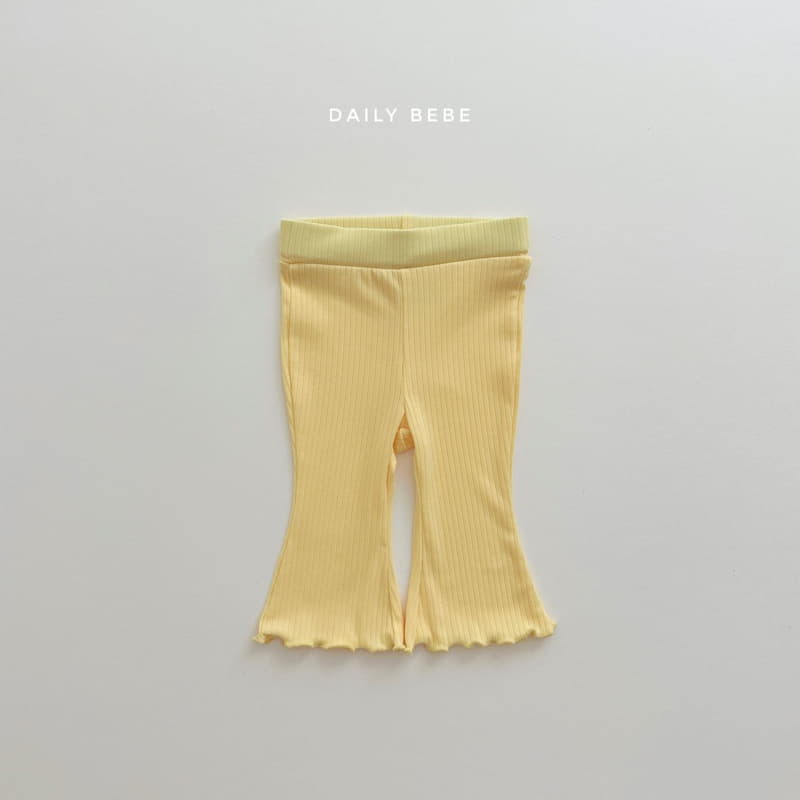 Daily Bebe - Korean Children Fashion - #kidsstore - Bootscut Pants - 3