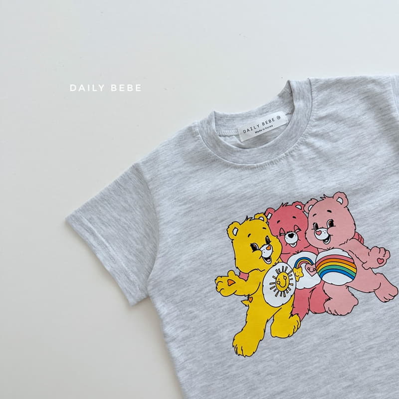 Daily Bebe - Korean Children Fashion - #kidsstore - Care Bear Top Bottom Set - 8