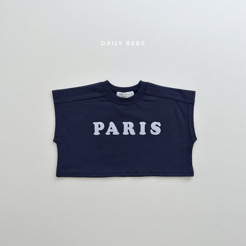 Daily Bebe - Korean Children Fashion - #kidzfashiontrend - Paris Patch Crop Tee - 11