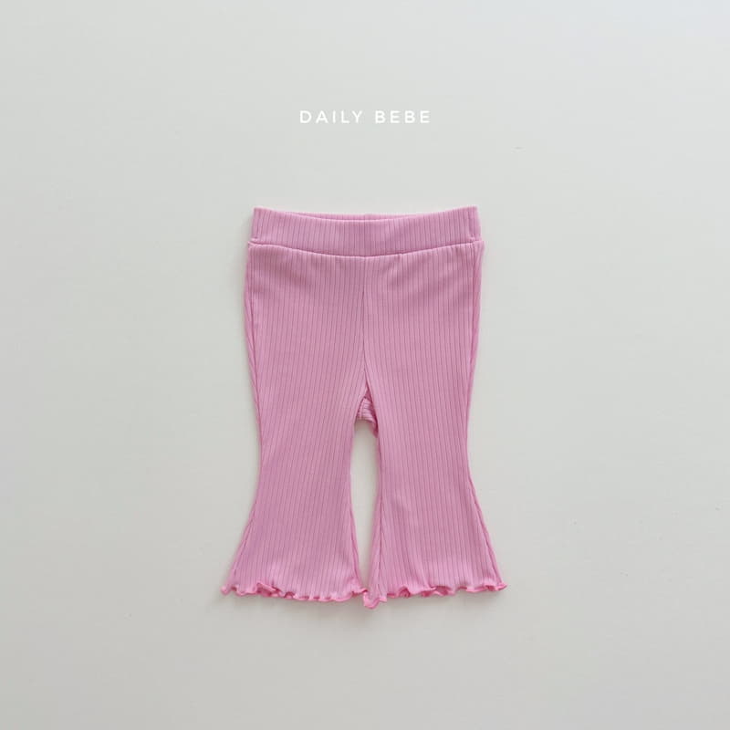 Daily Bebe - Korean Children Fashion - #kidsstore - Bootscut Pants - 4