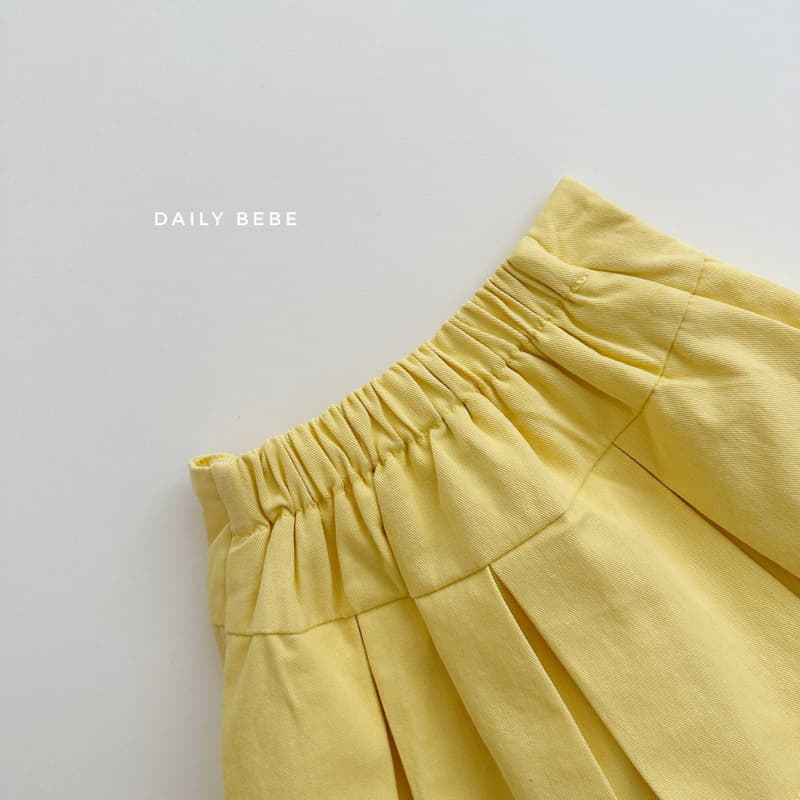 Daily Bebe - Korean Children Fashion - #kidzfashiontrend - Wrinkle Skirt - 3