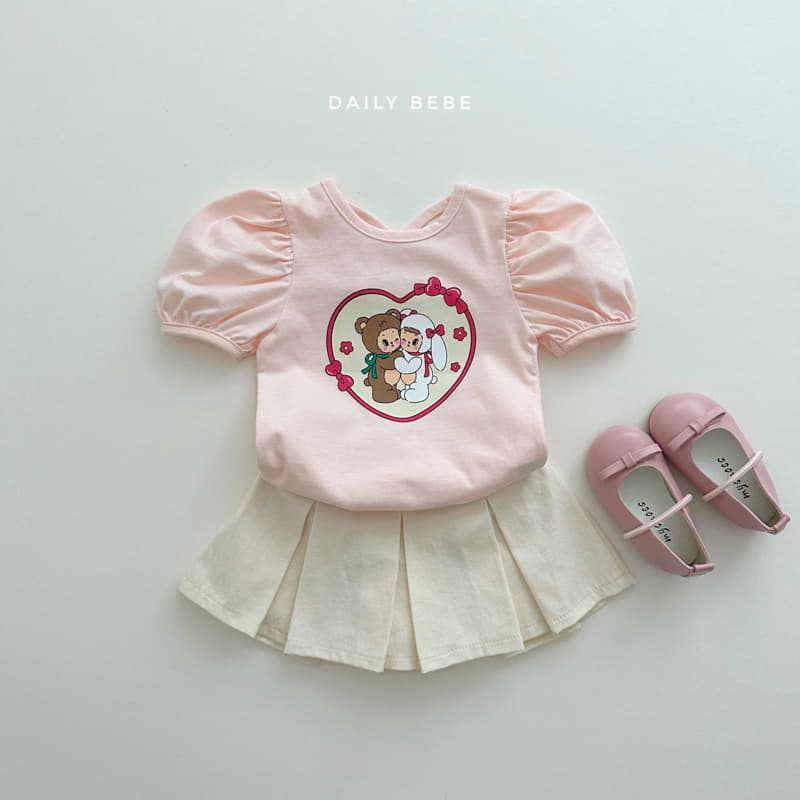 Daily Bebe - Korean Children Fashion - #littlefashionista - Puff Doll Tee - 9