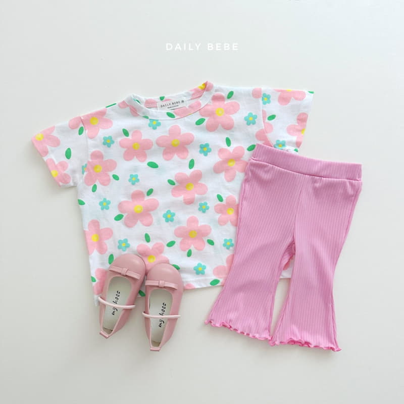 Daily Bebe - Korean Children Fashion - #littlefashionista - Pattern Tee - 8