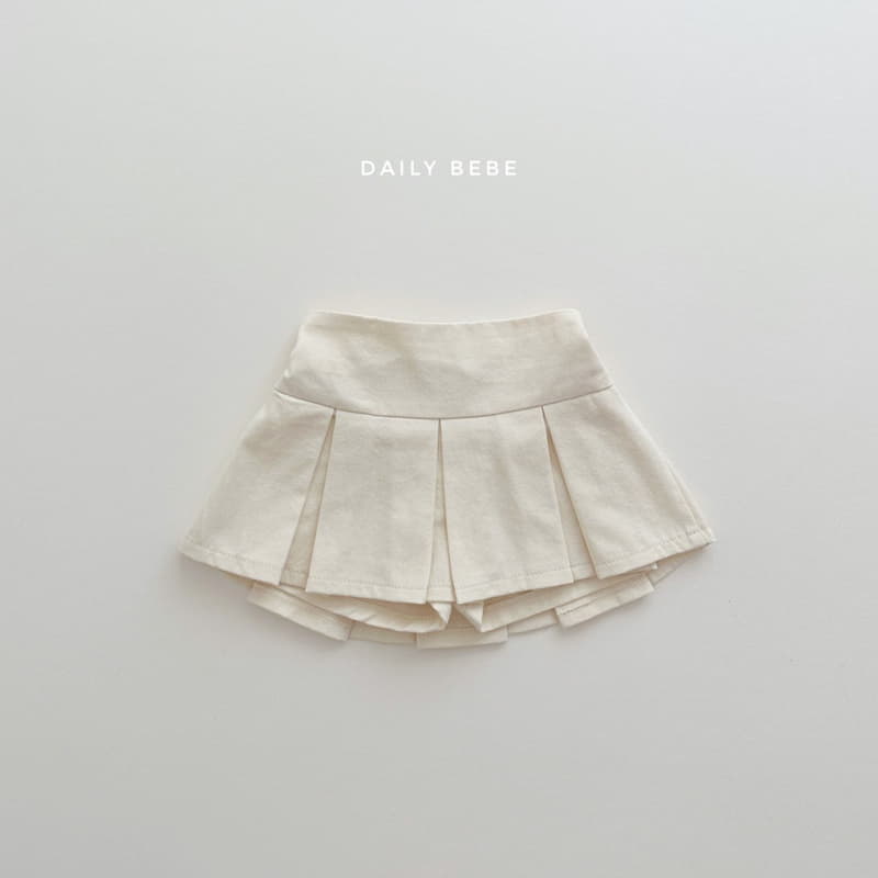 Daily Bebe - Korean Children Fashion - #littlefashionista - Wrinkle Skirt - 5