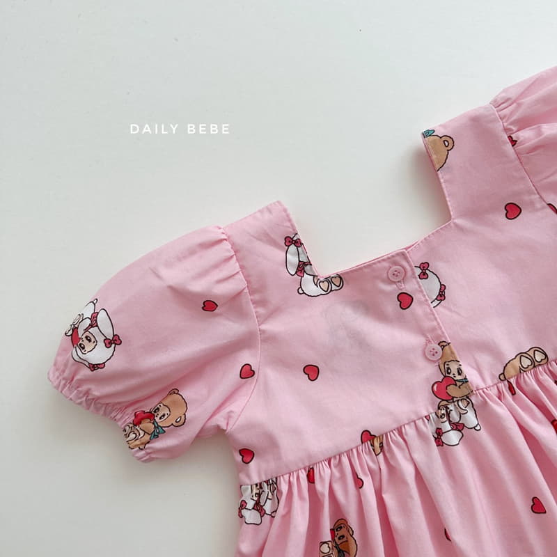Daily Bebe - Korean Children Fashion - #Kfashion4kids - Baby One-piece - 4