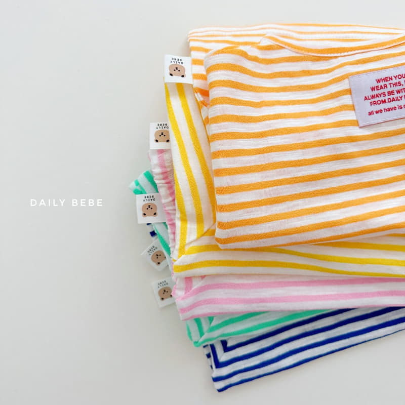 Daily Bebe - Korean Children Fashion - #magicofchildhood - Slav Stripes Pajama