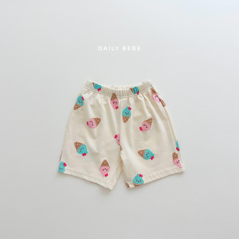 Daily Bebe - Korean Children Fashion - #magicofchildhood - Ice Cream Top Bottom Set - 3