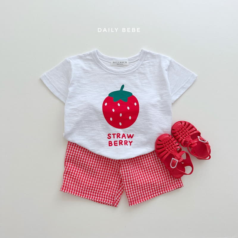 Daily Bebe - Korean Children Fashion - #prettylittlegirls - Fruit Top Bottom Set