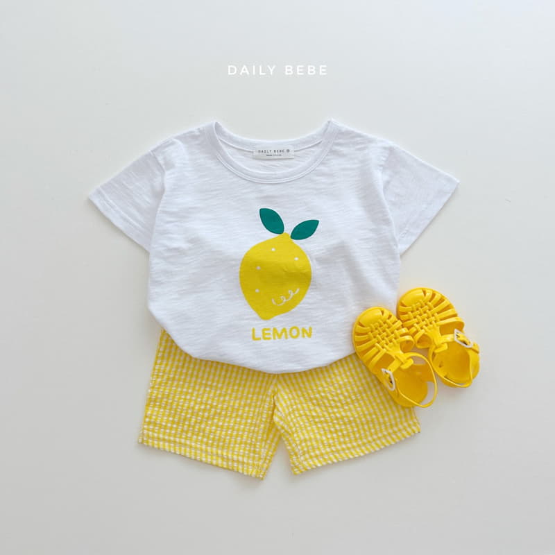 Daily Bebe - Korean Children Fashion - #toddlerclothing - Fruit Top Bottom Set - 3