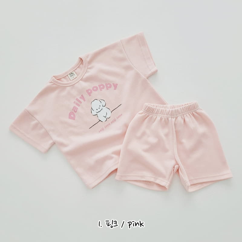 Daily Daily - Korean Children Fashion - #childrensboutique - Daily Puddle Top Bottom Set - 3